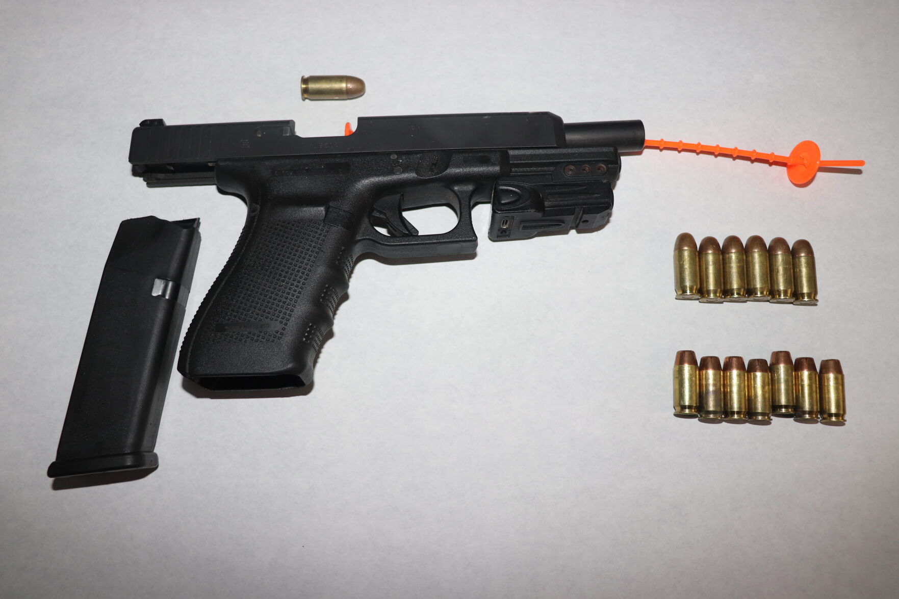suspect's weapon